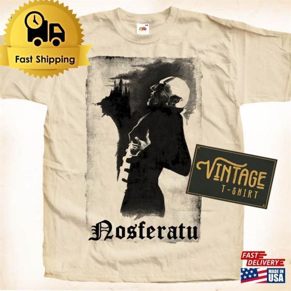 Nosferatu V5 Horror Gothic Classic Vampire Movie Fan Unisex T-Shirt